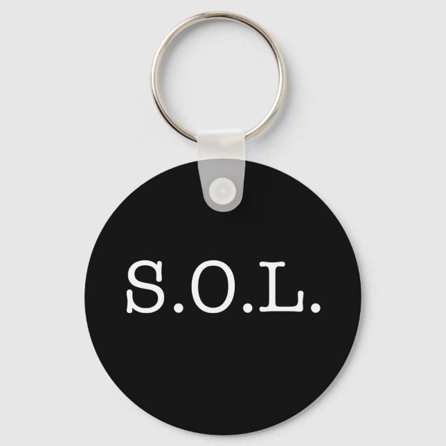 S.O.L. Slang-offert - SOL-offerter Nyckelring (Framsida)