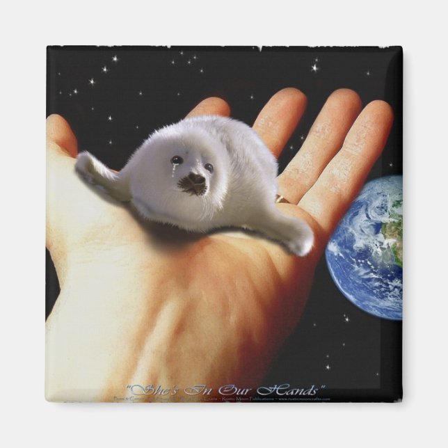 S.O.S. SPARA OUR HARP SÄLAR MAGNET (Framsidan)