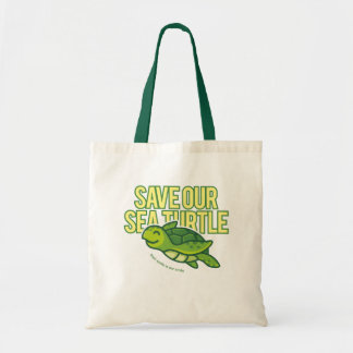 S.O.S-spara vår havssköldpadda Totebag Tygkasse