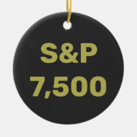 S&P 7 500 Nivå Aktiemarknadsindexfirande