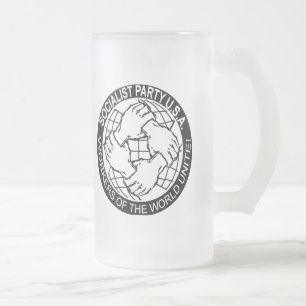 S.P.U.S.A-logotyp Frostat Ölglas