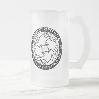 S.P.U.S.A-logotyp Frostat Ölglas