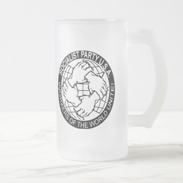 S.P.U.S.A-logotyp Frostat Ölglas (Höger)
