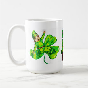 S. PATRICK'S DAY BABY LEPRECHAUN KAFFEMUGG