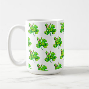 S. PATRICK'S DAY BABY LEPRECHAUN KAFFEMUGG