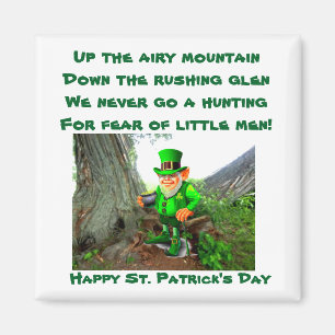 S. PATRICK'S DAY LEPRECHAUN DIKT magnet