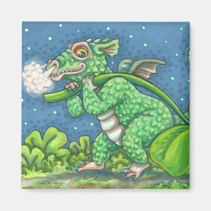 S. PATRICK'S DAY LITTLE IRISH DRAGON FANTASY MAGNET