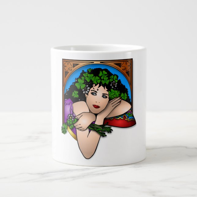 S. PATRICK'S GIRL JUMBO MUGG (Framsidan)