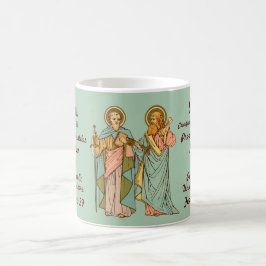 S. Paul och Peter, Apostles (RLS 13 & 14) Kaffemugg