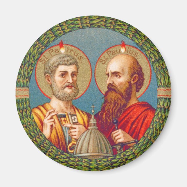 S. Peter och Paul, Apostles (JMAS 01) Magnet (Framsidan)