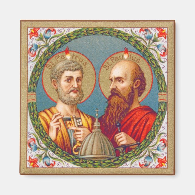 S. Peter och Paul, Apostles (JMAS 01) Magnet (Framsidan)