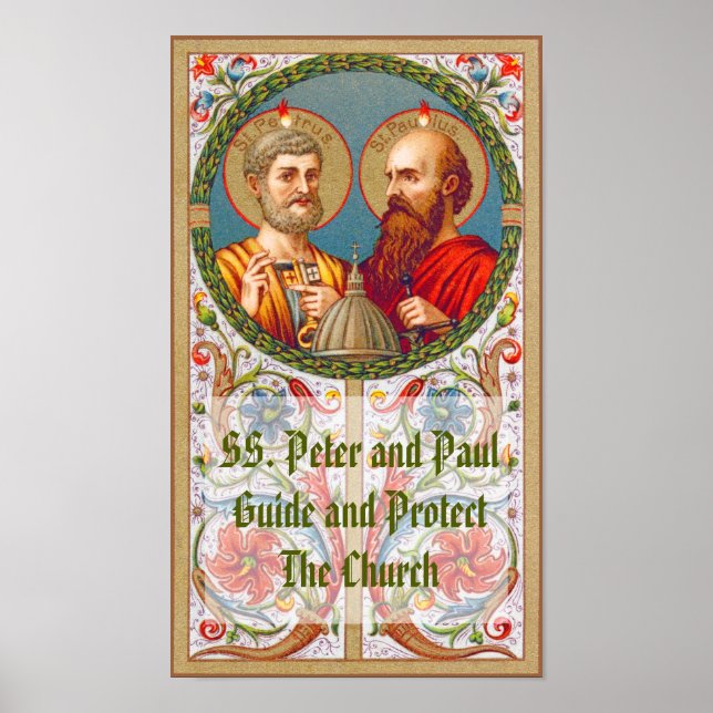 S. Peter och Paul, Apostles (JMAS 01) Poster (Framsidan)