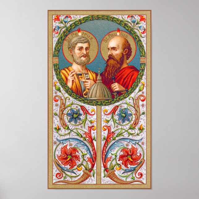 S. Peter och Paul, Apostles (JMAS 01) Poster (Framsidan)