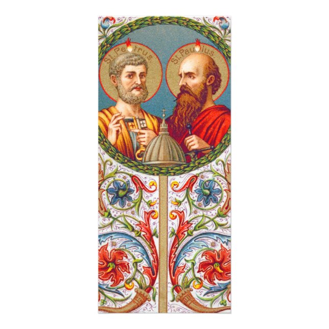 S. Peter och Paul, Apostles (JMAS 01) Reklamkort (Framsidan)