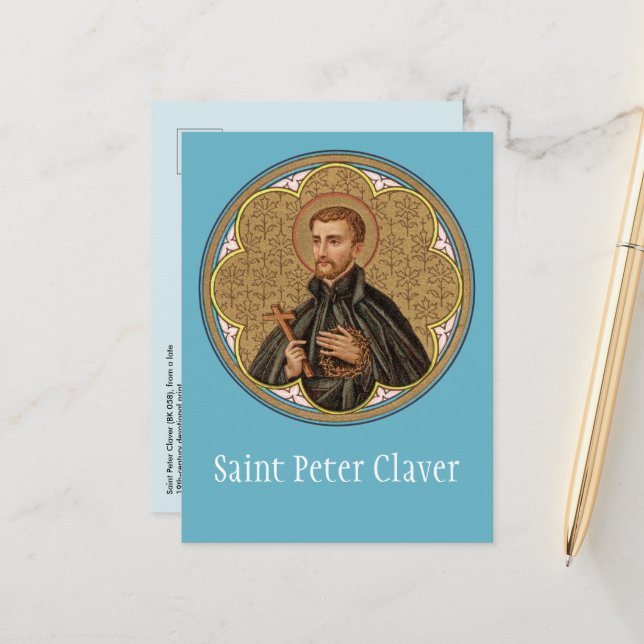 S. Petrus Claver (BK 058) Vykort (Fram/Back In Situ)