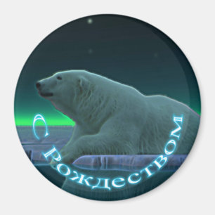 S Rozhdestvom - Polarna Bear i Ice Kant Magnet