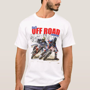 S&S av vägtidskriftlägenhet spårar utslagsplats T Shirt