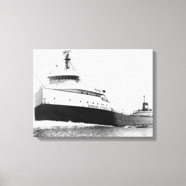 S.S. Edmund Fitzgerald Canvastryck (Framsida)