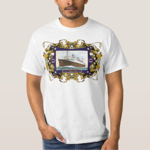 S.S. Frakt för Manhattan vintageSteamship T-shirt