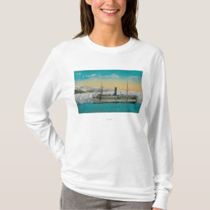 S.S. Jefferson på den Taku glaciären, Alaska Tee