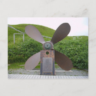 S.S. Nordvästlig Minnesmärke, Unalaska, AK Meddelande Vykort