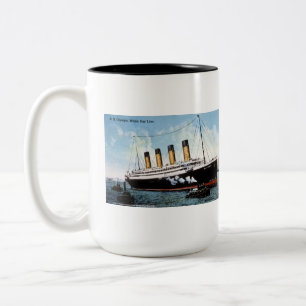 S.S. Olympic Star, White Star Line, 1913 Två-Tonad Mugg