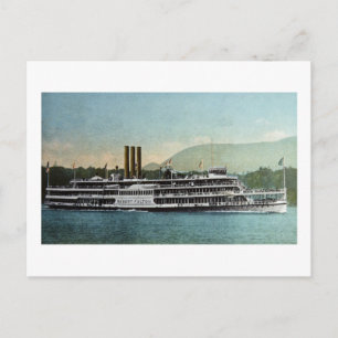 S.S. Robert Fulton - Hduson Riv er Day Line Vykort