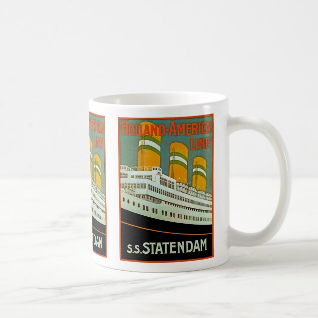 s.s. Statendam Kaffemugg (Höger)