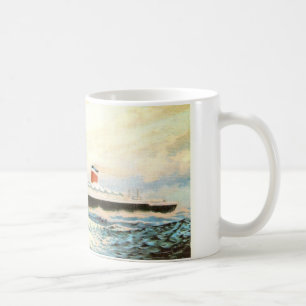 S.S. United States - amerikaneyeliner projekterar Kaffemugg
