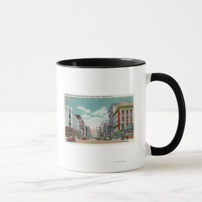 S Salina Street från Fayette Street Mugg (Höger)