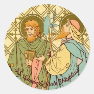 S. Simon and Jude Thaddeus (RLS 16) Runt Klistermärke