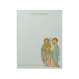 S. Simon & Jude Thaddeus (RLS 16) 8,5" x 11" Anteckningsblock