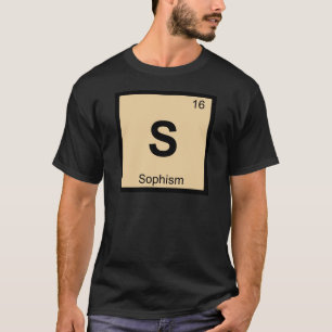 S - Sofistisk filosofisk kemi Periodic Bord Tröja