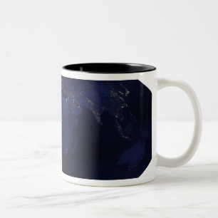 ½ s som för Earthï ¿  människa-frambrin Två-Tonad Mugg