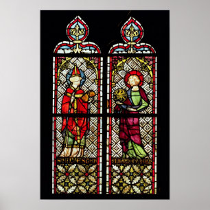 S. Sylvester och John Evangelist Poster