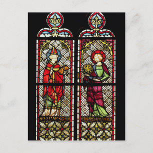 S. Sylvester och John Evangelist Vykort