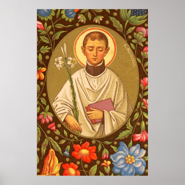 S:t Aloysius Gonzaga (PM 01) Affisch 2 (Framsidan)