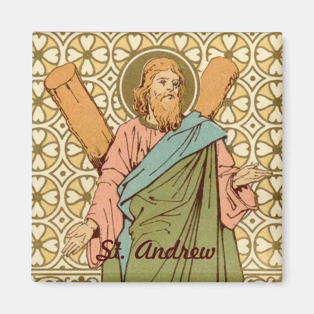 S:t Andreas Aposteln (RLS 01) Magnet (Framsidan)