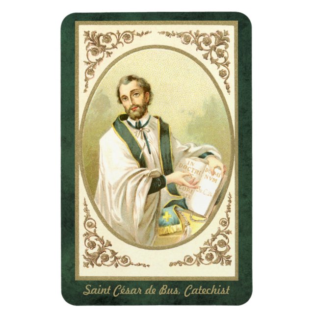 S:t César de Bus (SLE 001) Magnet (Vertikal)