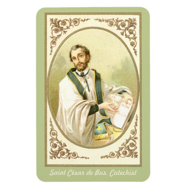 S:t César de Bus (SLE 001) Magnet (Vertikal)