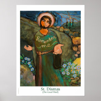 S:t Dismas (den gode rövaren) klassrumsposter Poster