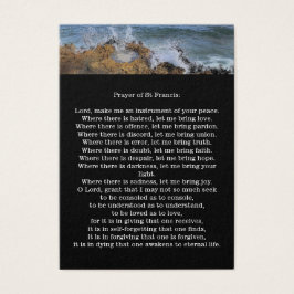 S:t Francis, borgmästare Visitkort