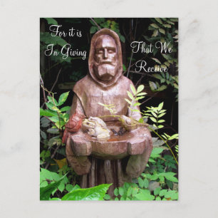 S:t Francis of Assisi Postcard Vykort