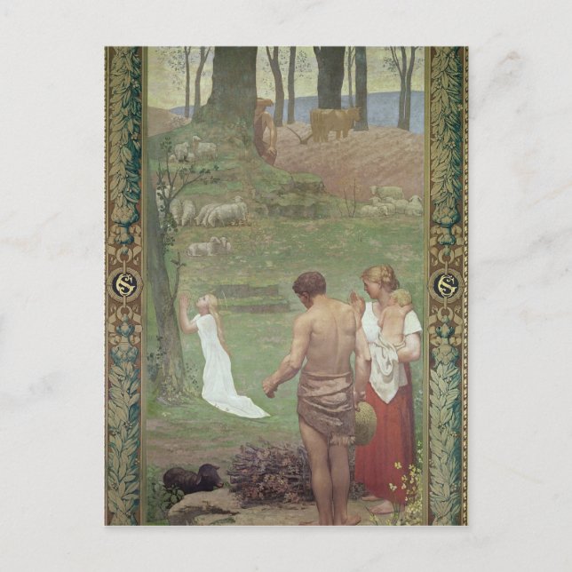 S:t Genevieve Vykort (Framsida)