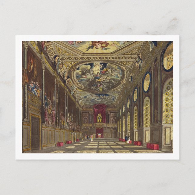 S:t George's Hall, Windsor Castle, från Royal Res Vykort (Framsida)