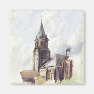 S:t Germain des Pres-kyrkan Paris Magnet