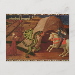 S:t Göran och draken, c.1439-40 Vykort