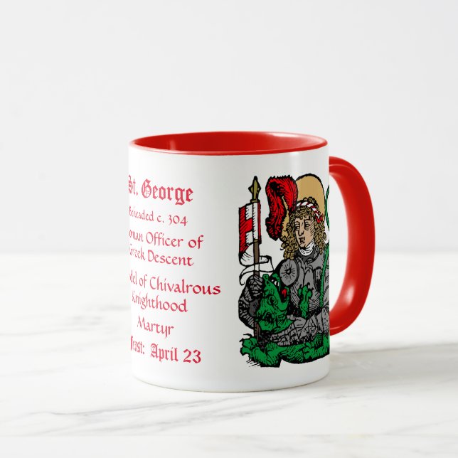 S:t Göran och draken (Nürnberg) Mugg (Framsida höger)