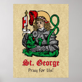 S:t Göran och draken (Nürnberg) Poster