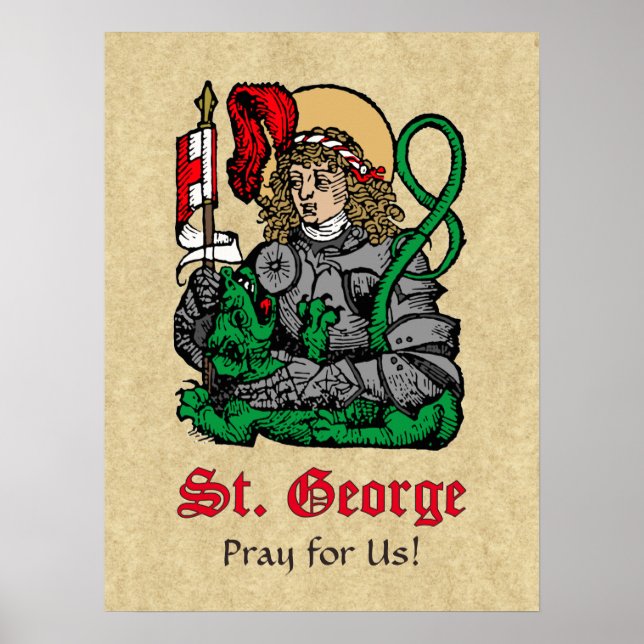 S:t Göran och draken (Nürnberg) Poster (Framsidan)
